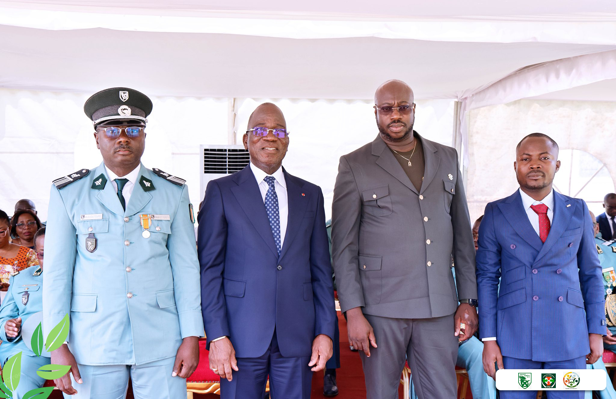 PRÉSENTATION DES VŒUX DE NOUVEL AN AU MINISTRE DES EAUX ET FORÊTS